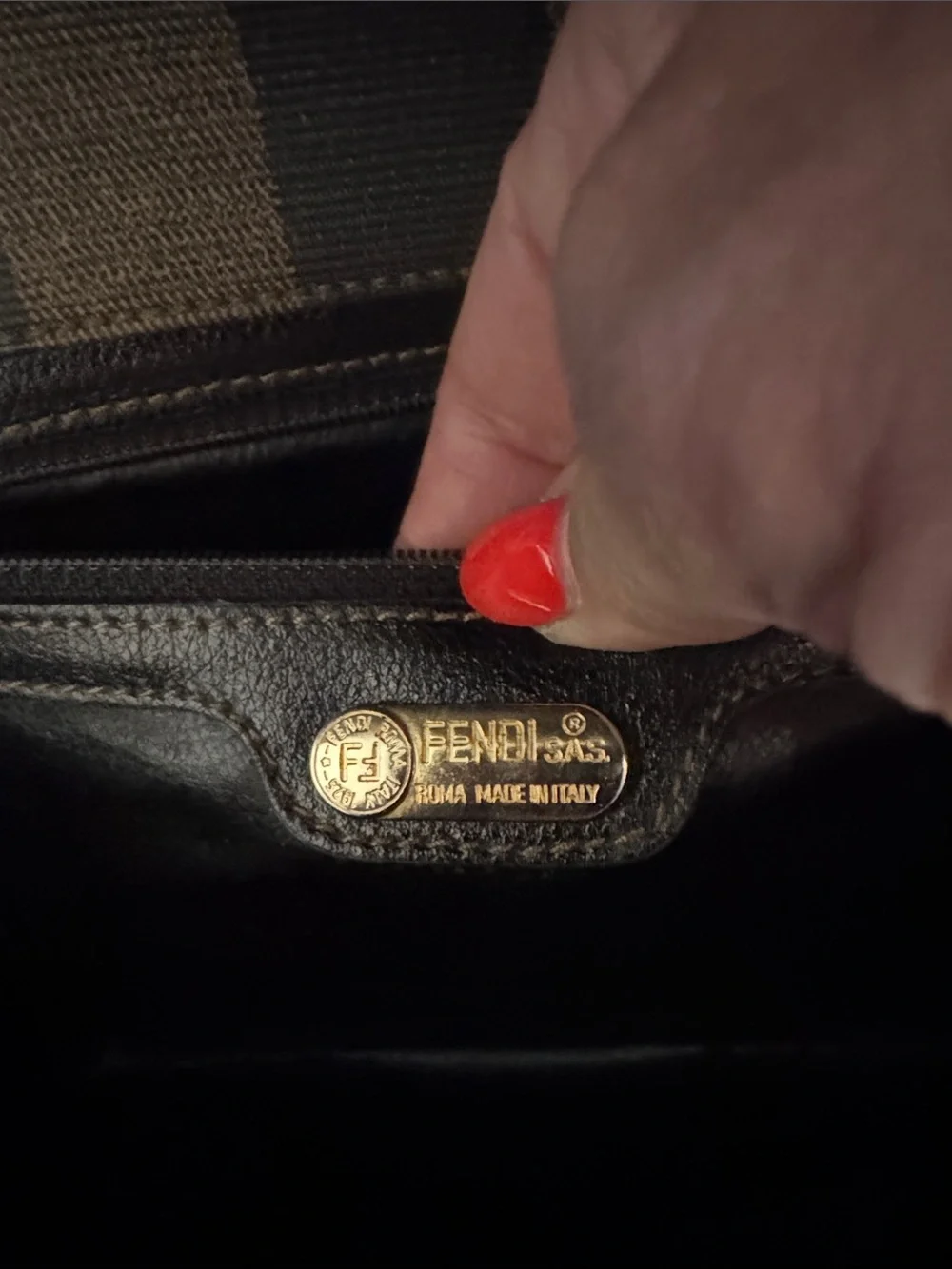 Fendi set clutch